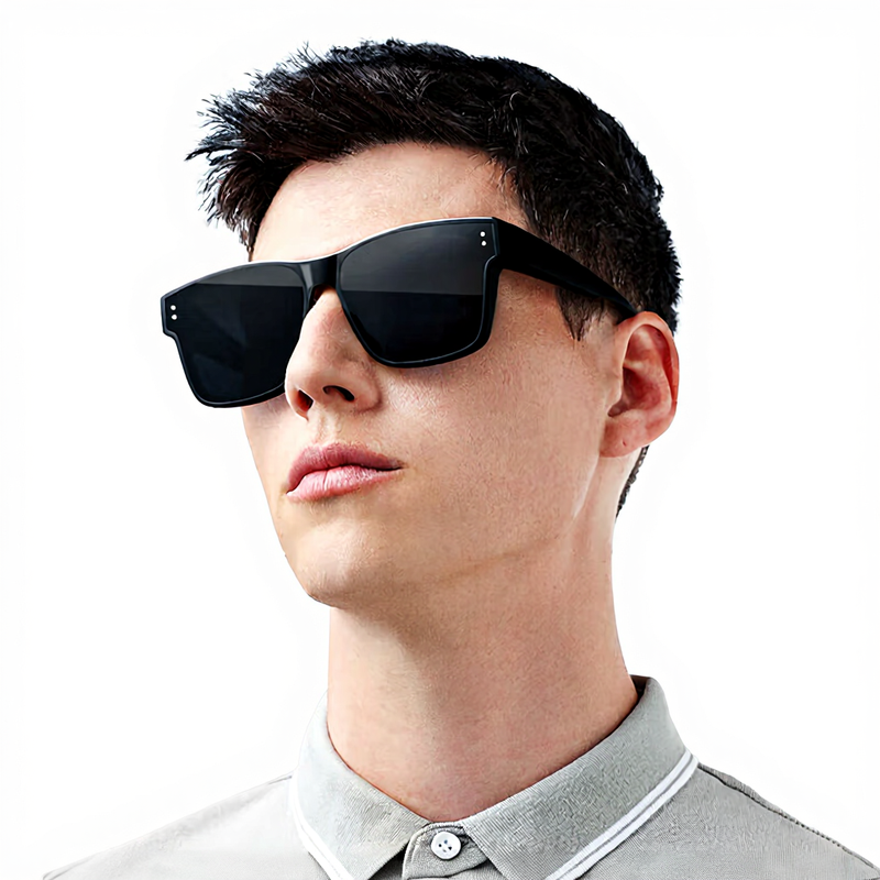 ochama x J.ZAO High Quality Nylon Polarized Sunglasses Myopic Distance Glasses Men Women Kit Mirror