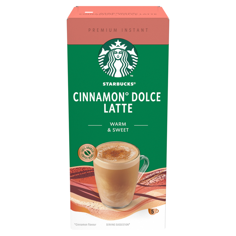 Premium Instant Cinnamon Dolce Latte Sachets 5 X 23.5g