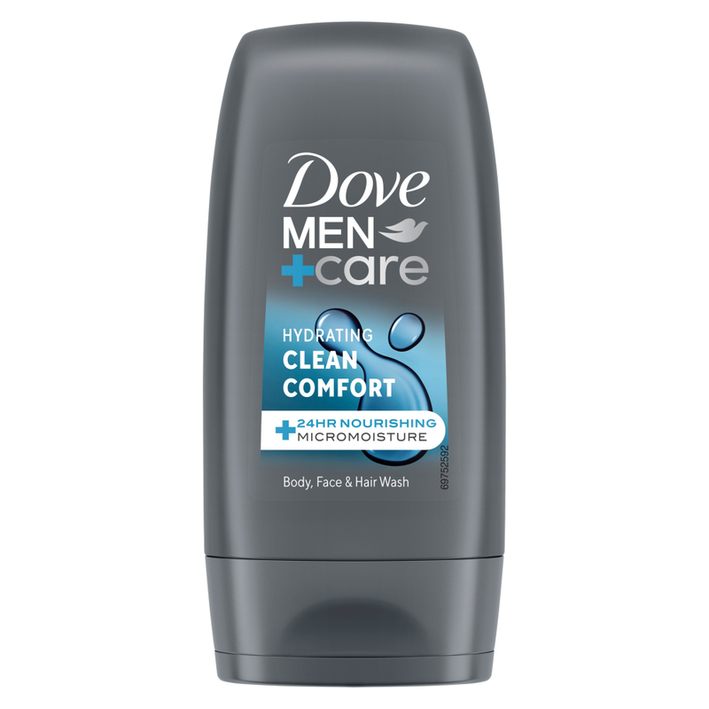 Men+Care Hydrating 3-in-1 Hair Face and Body Wash Clean Comfort 55 ml
