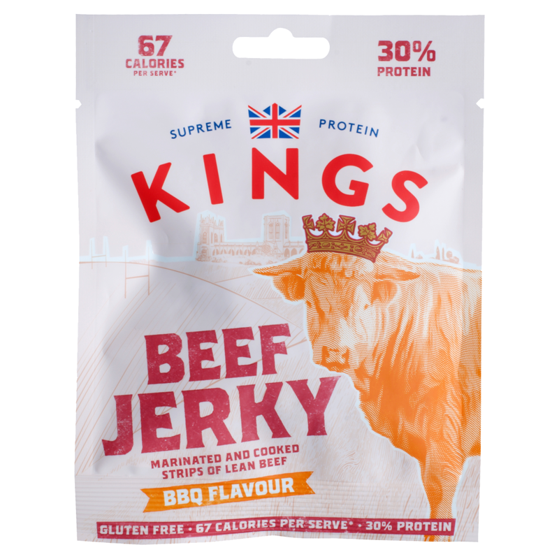 Ke Snacks White Kings Elite Snack Bbq Beef Jerky 25G