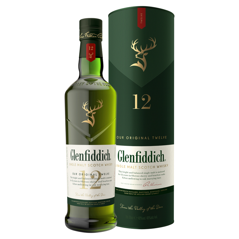 12 Year Old Single Malt Scotch Whisky 70cl