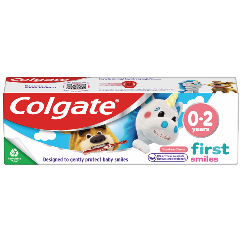 Kids First Smiles 0-2 years Strawberry Toothpaste 50ml