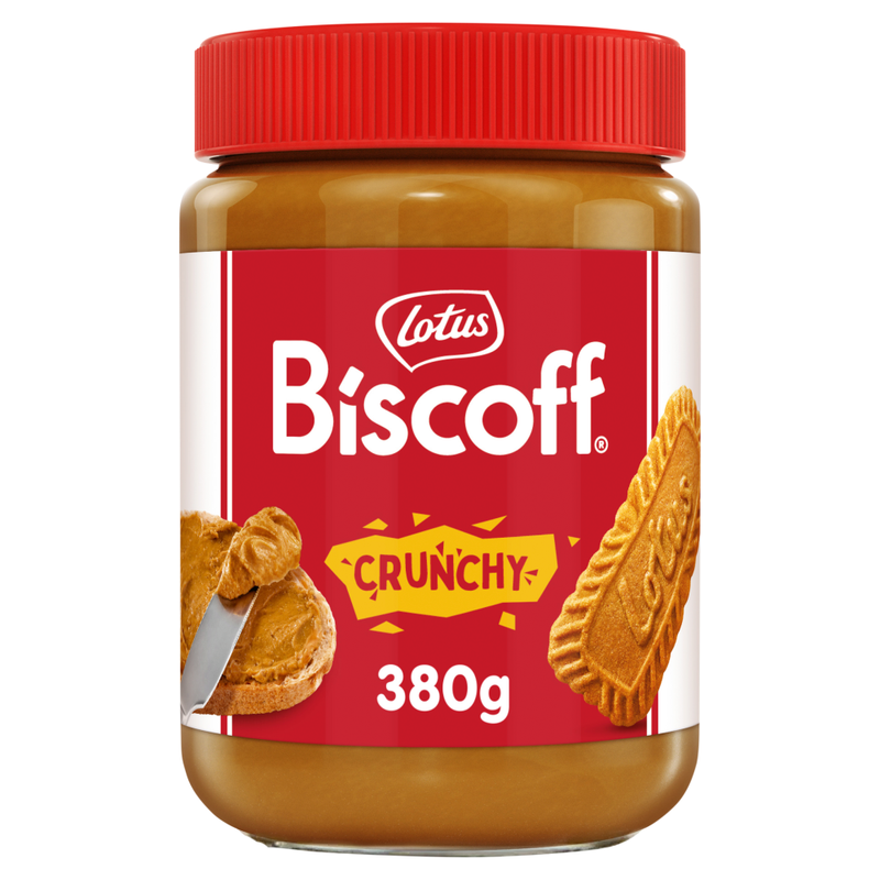 Lotus Biscoff Crunchy Biscuit Spread 380G
