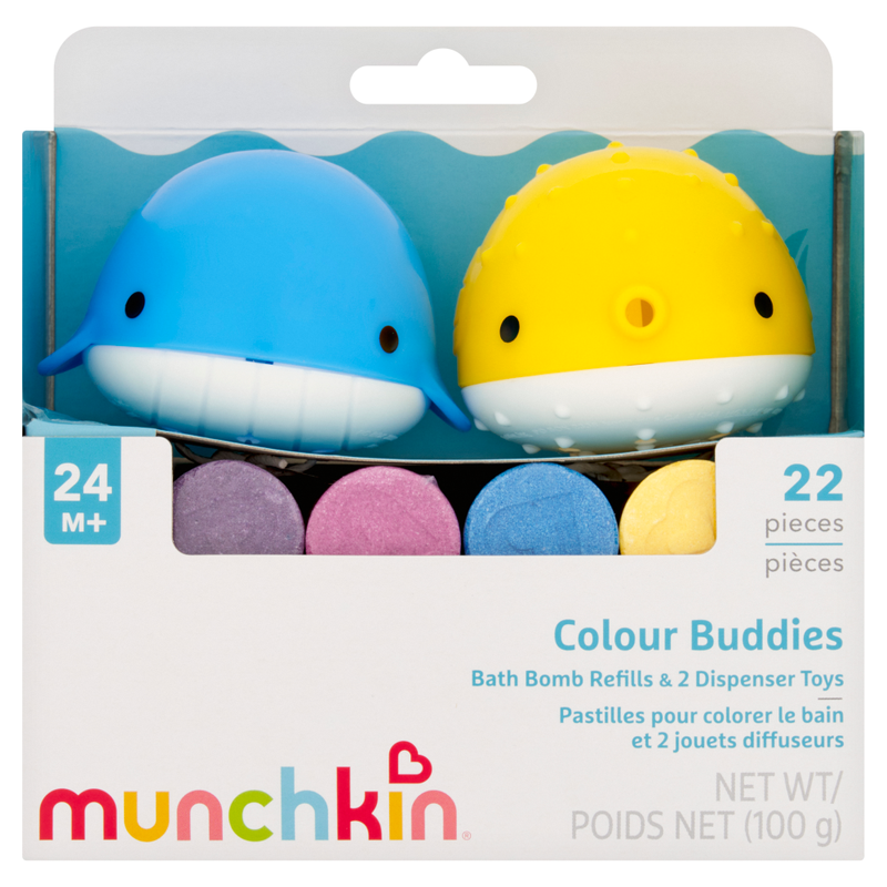Colour Buddies Bath Set 24+ Months 22 Pack 100g