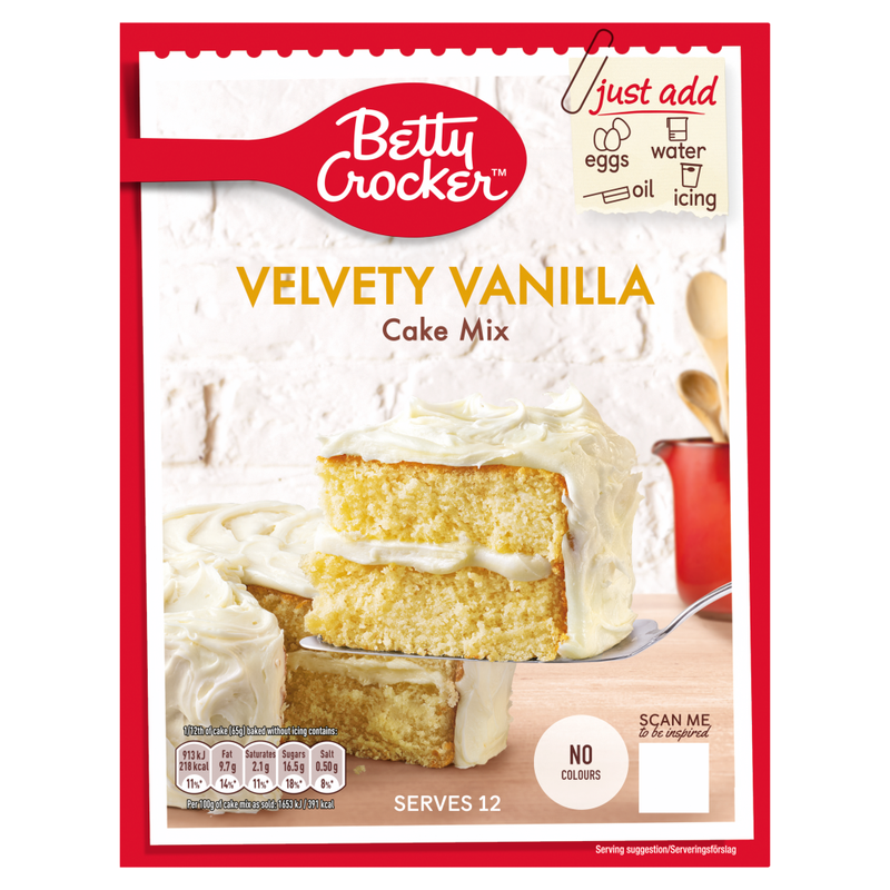 Velvety Vanilla Cake Mix 425g