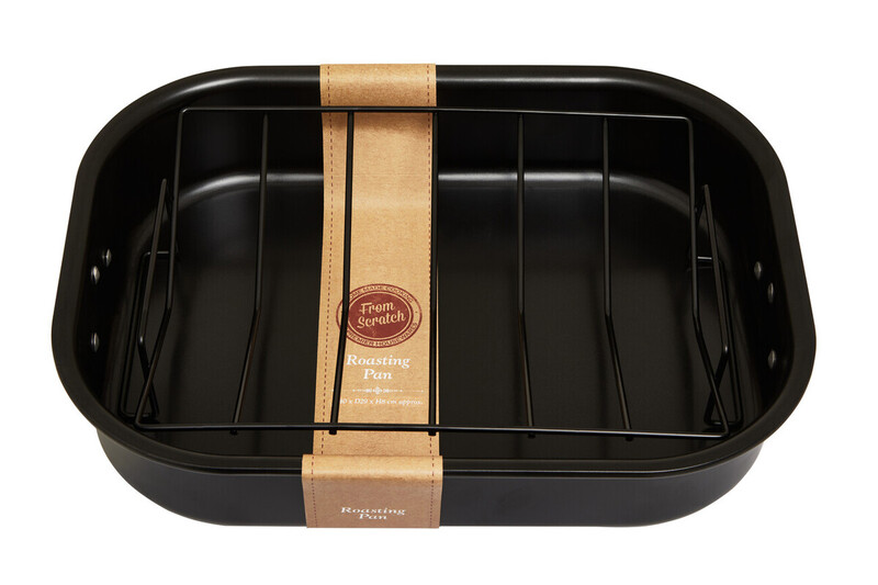 Maison By Premier Black Large Roasting Tin With Rack