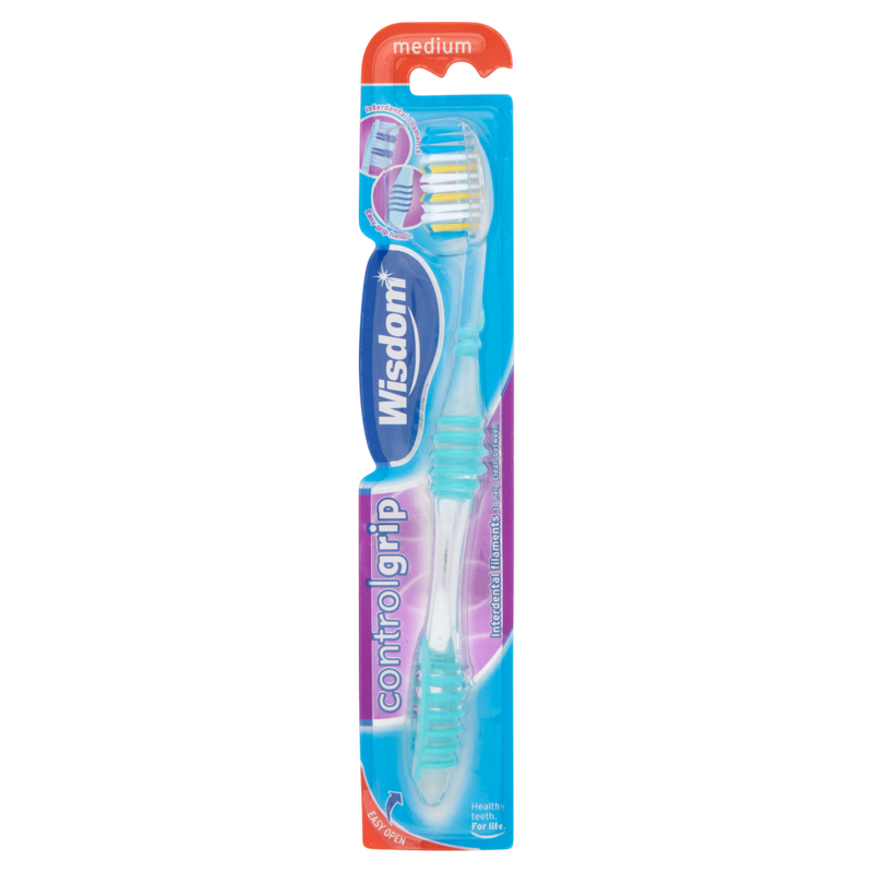 Wisdom Control Grip Toothbrush Medium