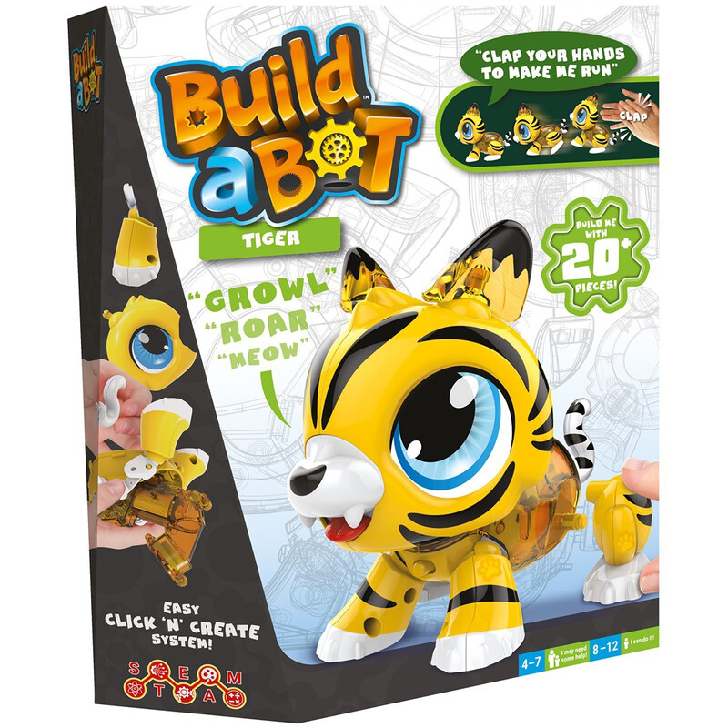 Build a Bot Tiger Construction Kit