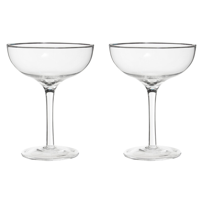 Set Of 2 Cocktail Glasses 300ml