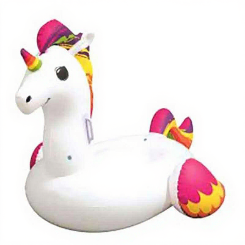 Bestway Licorne Fantasy 41113 Bouée Gonflable à Chevaucher 155 x 119 cm