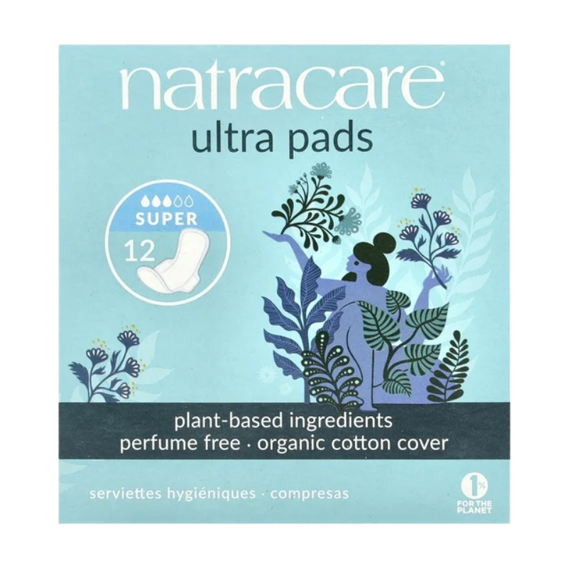 Natracare Ultra Pads Super 12 Pads