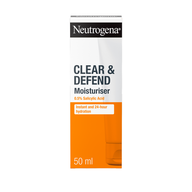 Clear and Defend Salicylic Acid Face Cream Moisturiser 50ml