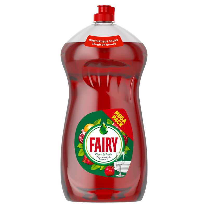 Clean & Fresh Washing Up Liquid Pomegranate & Grapefruit 1450ml