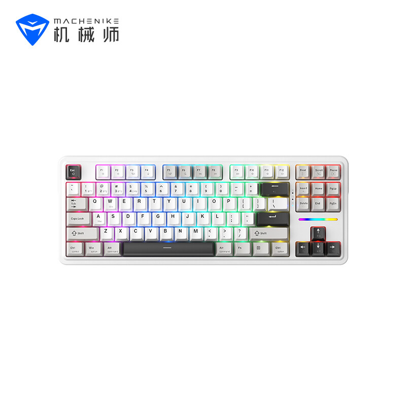 KG87 Tri-Mode Silver Switch-White