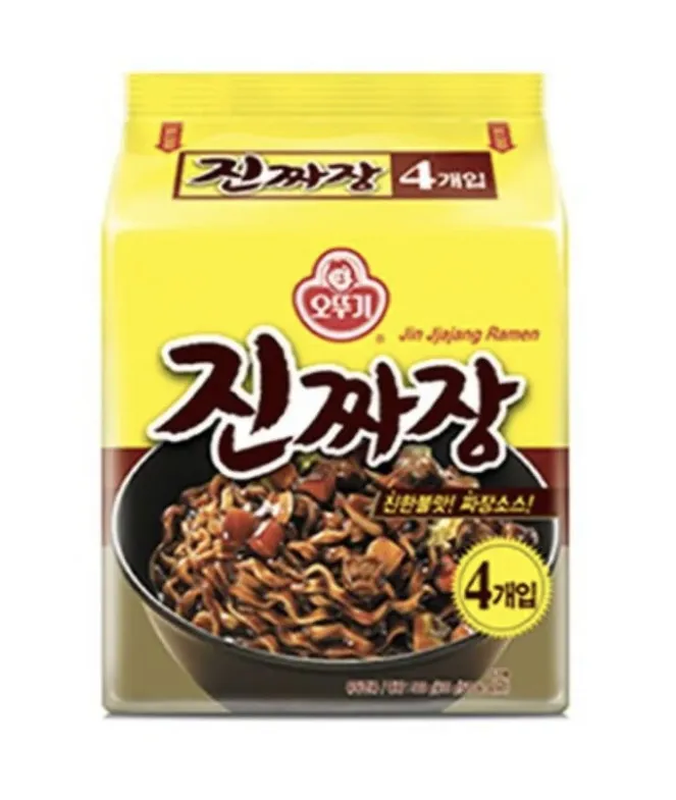 Jin Jjajang Ramen Multipack 135gx4