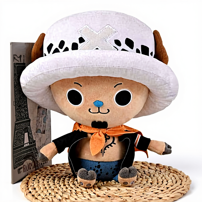One Piece Pluchefiguur Chopper&Law Nieuwe Wereld - 20 cm