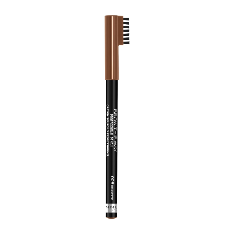 Rimmel BROW THIS WAY PROFESSIONAL EYEBROW PENCIL 21V 006 Brunette 1.4g