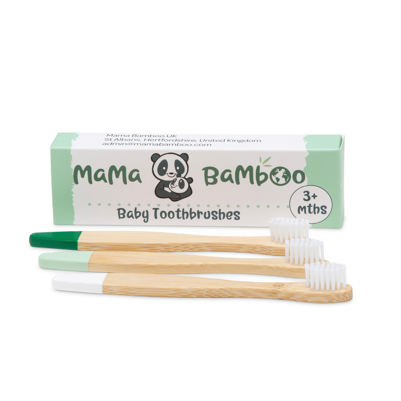 Baby Toothbrushes 3+ Months 3 Pack