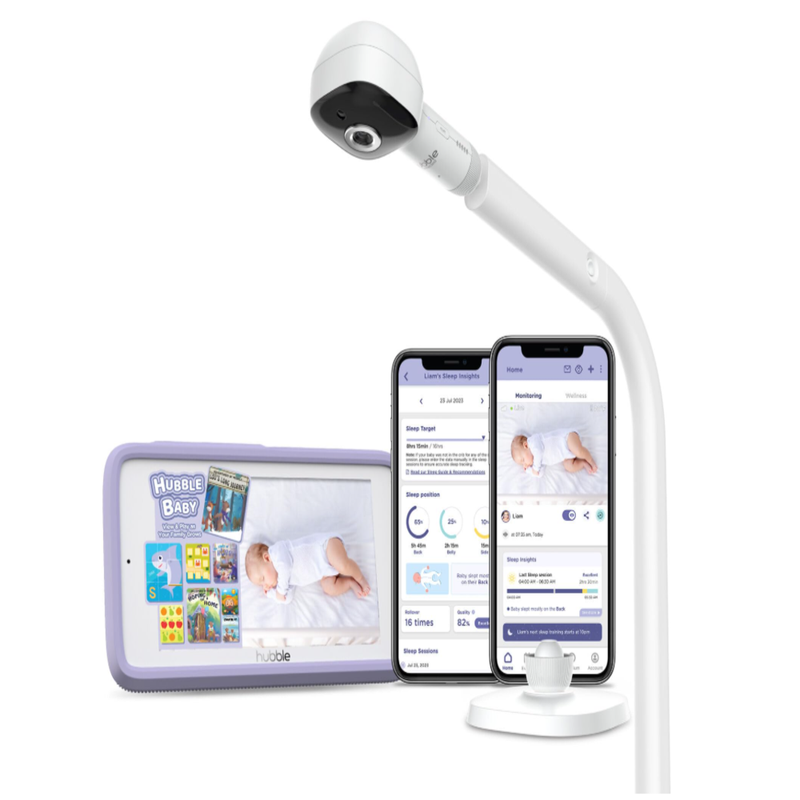 Pal SkyVision AI Pro Camera Baby Monitor White