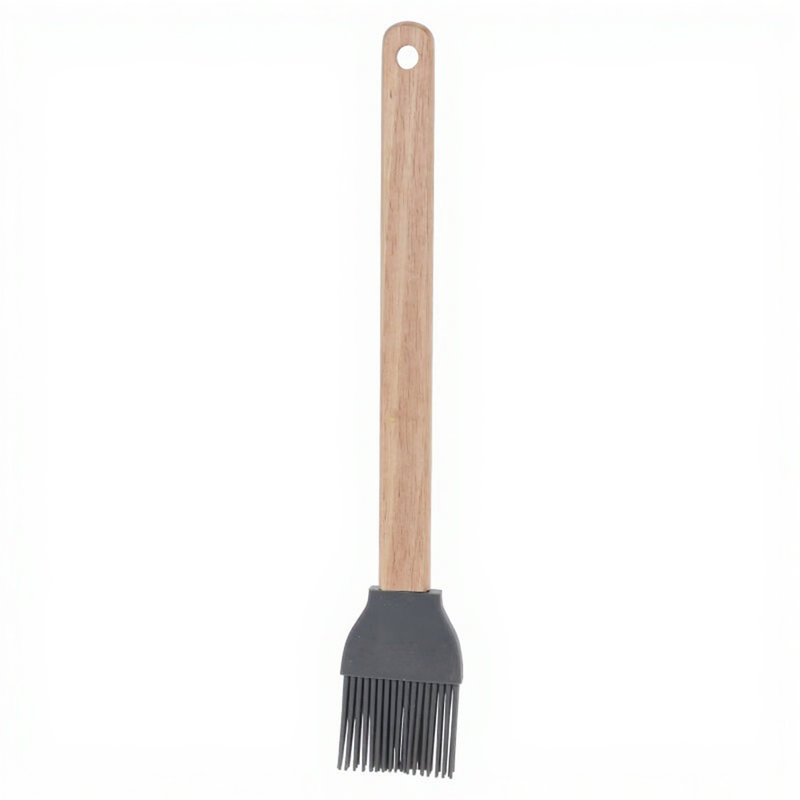 Backpinsel Silikon mit Holzgriff