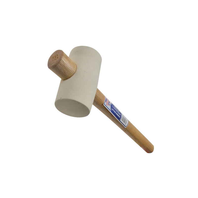 All-Rubber Mallet - White 57MM 2.25 Inch