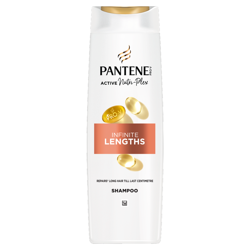 Pro-V Infinite Lengths Shampoo 325ml for Long, Weak Hair. Active Nutri-Plex