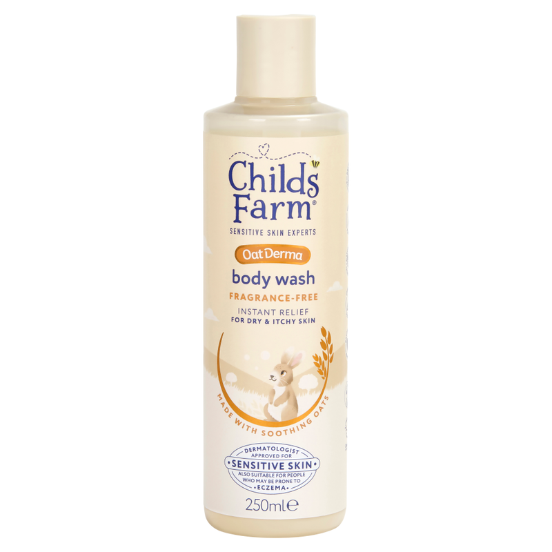 Childs Farm OatDerma Fragrance-Free Body Wash 250ml