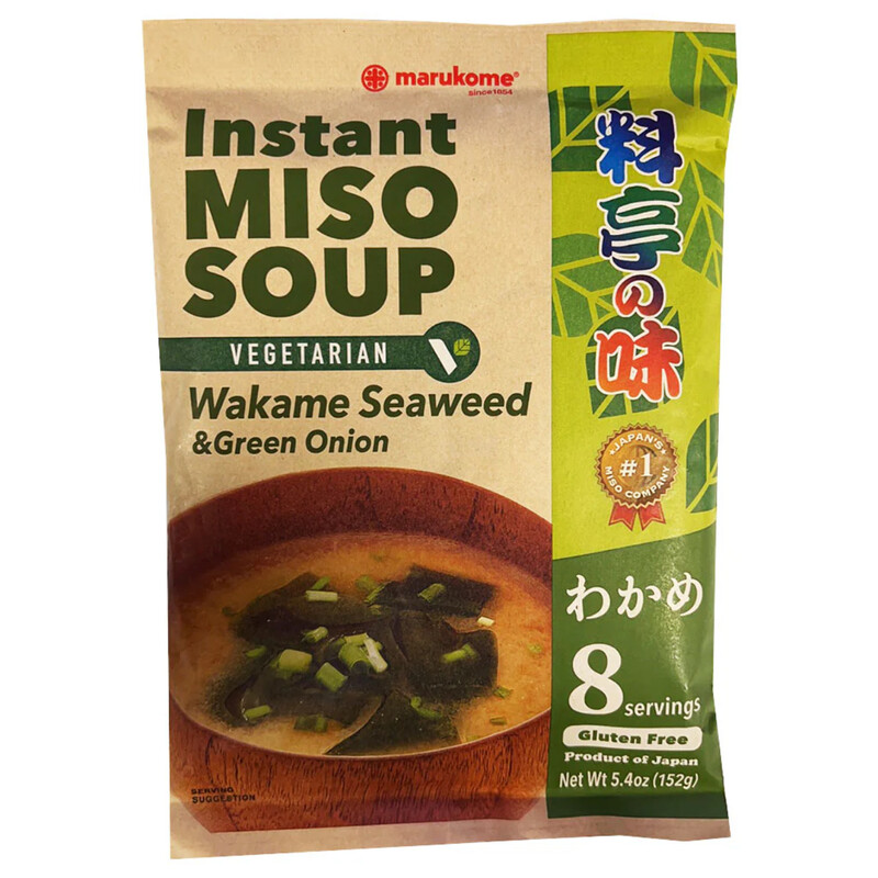 Instant Miso Soup Wakame Vegetarian 152g