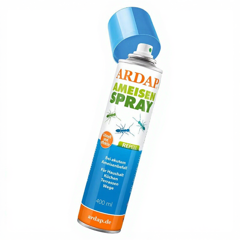ARDAP Repell Ameisen-Spray 400 ml - Ameisen-Spray für draußen und gegen Ameisen im Haus - Mittel gegen Ameisen - Ameisen-Spray bei akuter Ameisenplage