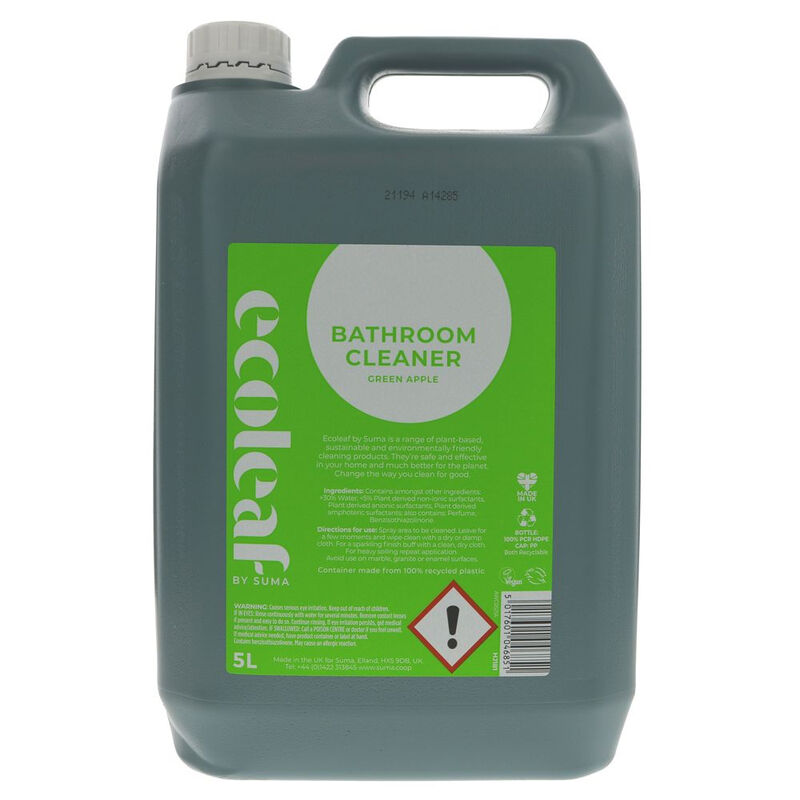 Bathroom Cleaner Green Apple 5l