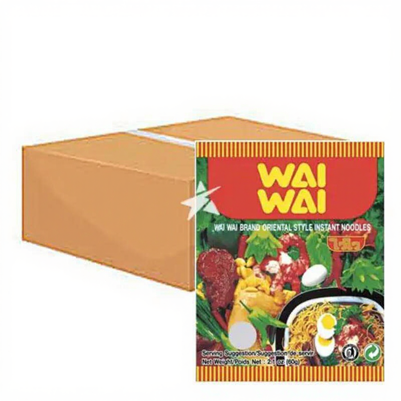 Wai Wai Noodles Oosterse stijl Thaise Instant Noodle 30x60g
