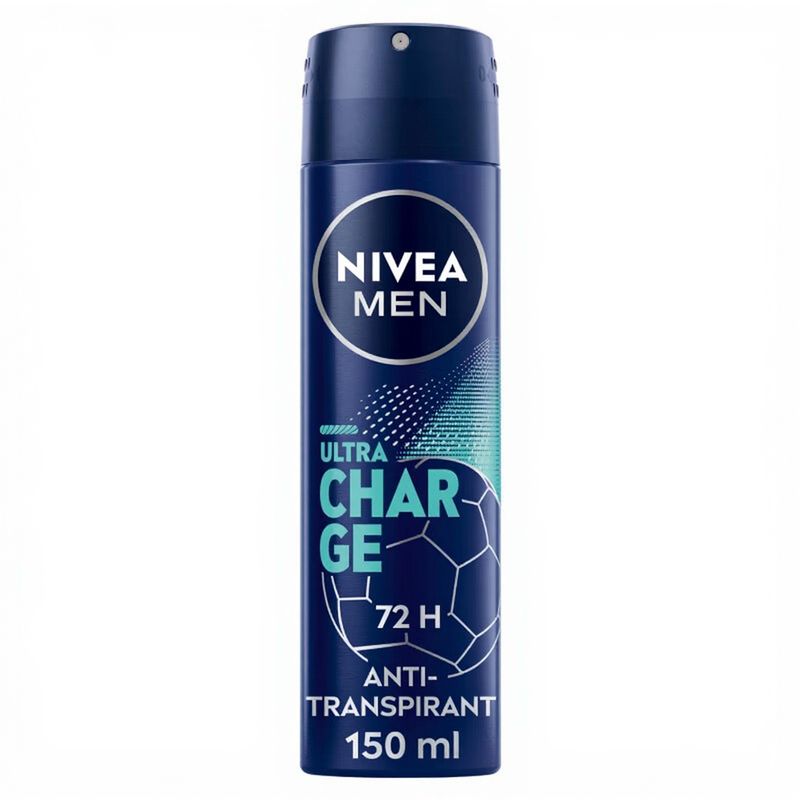 NIVEA Heren Deodorant Spray - Ultra Charge 150 ml