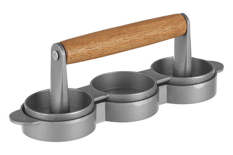 Triple Mini Burger Press