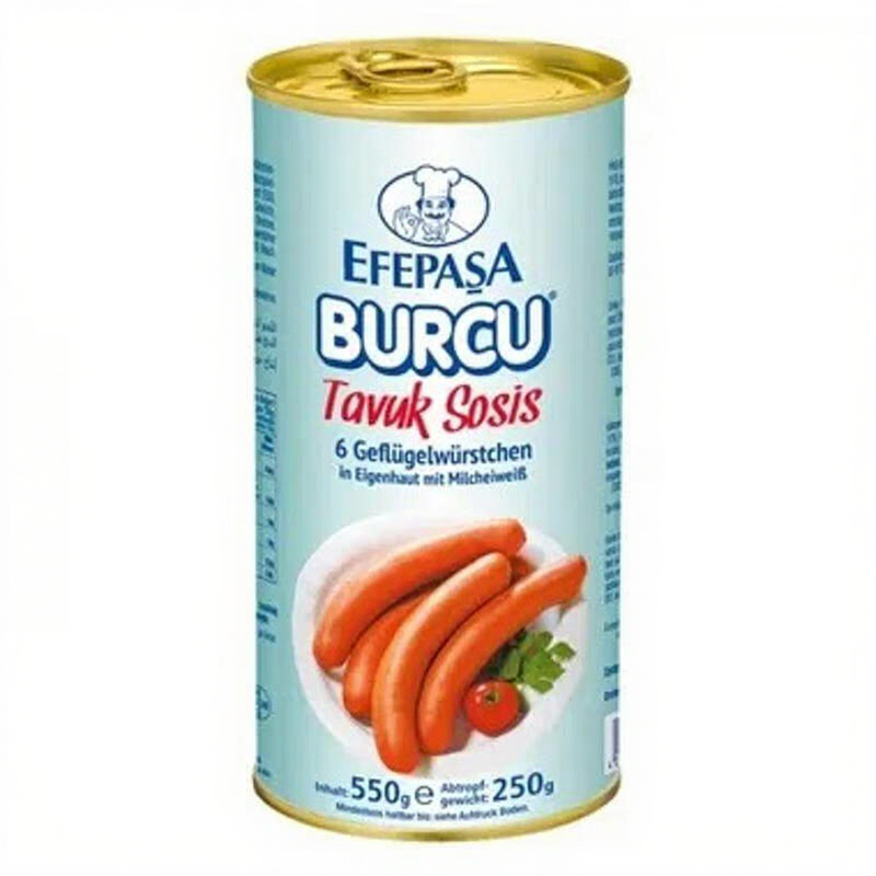 Efepasa Burcu Hähnchenwurst 550g Türkisch