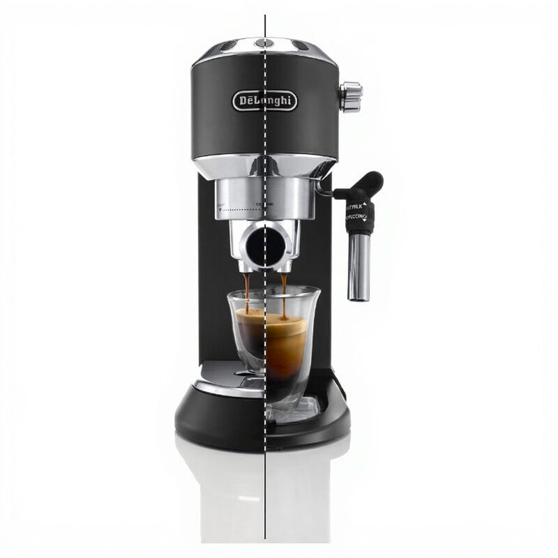 DeLonghi Dedica Style EC685.BK Espressomachine 15 bar Thermoblock 1,2 L Zwart