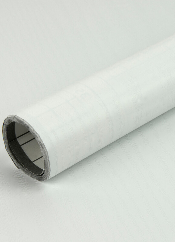 Sticky Back Plastic White Structure 0.675x2m