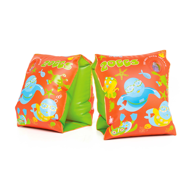Armbands Zoggy 1-6 Years Orange/Green