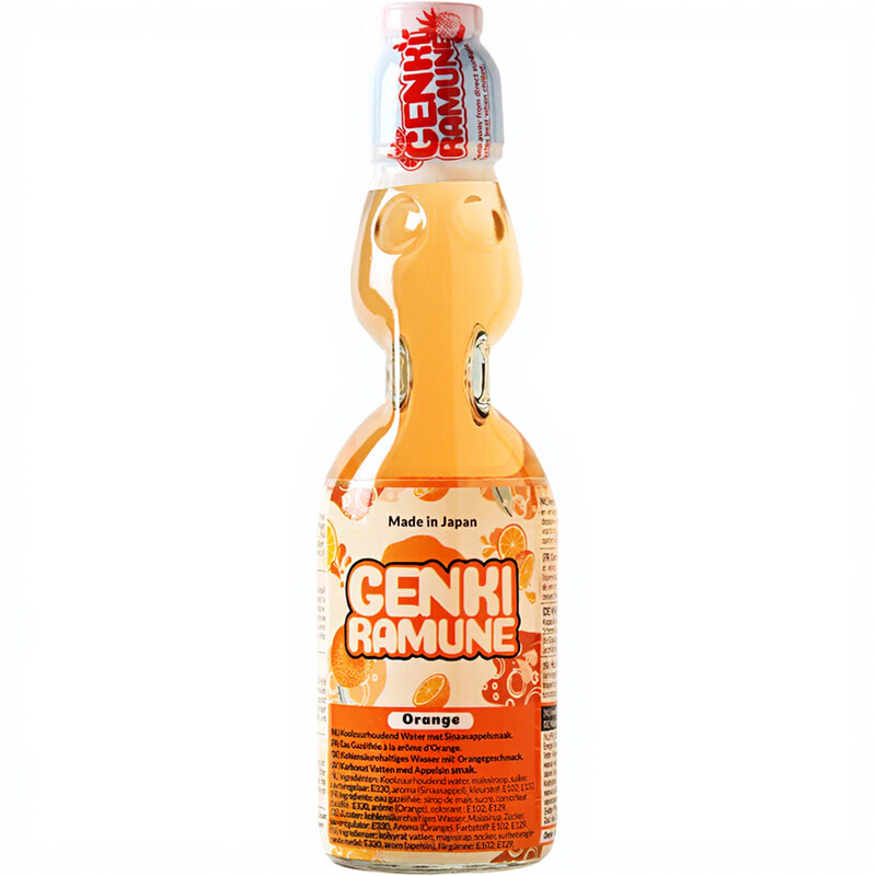 GENKI RAMUNE Orangengetränk 200ml
