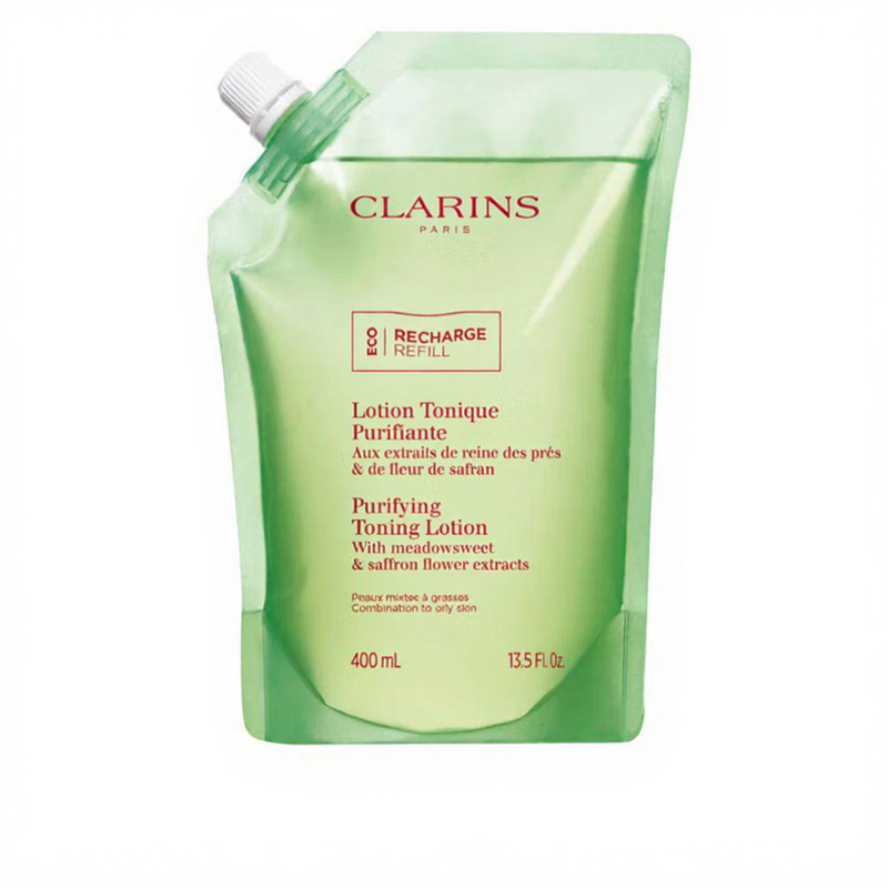 Clarins ZUIVERENDE TONER voor gemengde en vette huid navulling 400 ml