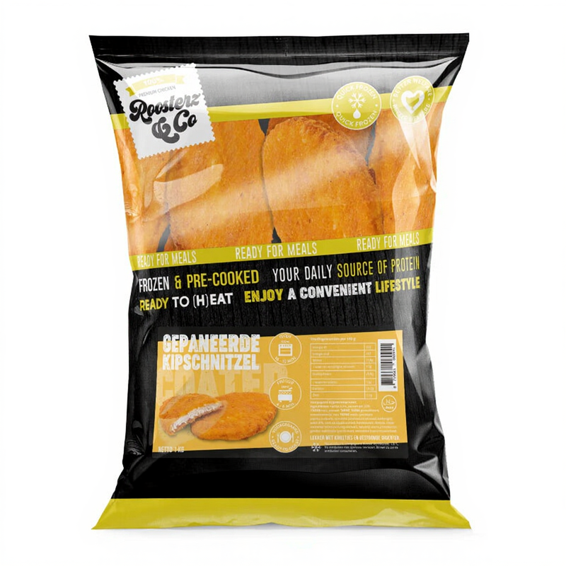 Roosterz&Co Panierte Hähnchenschnitzel 1kg