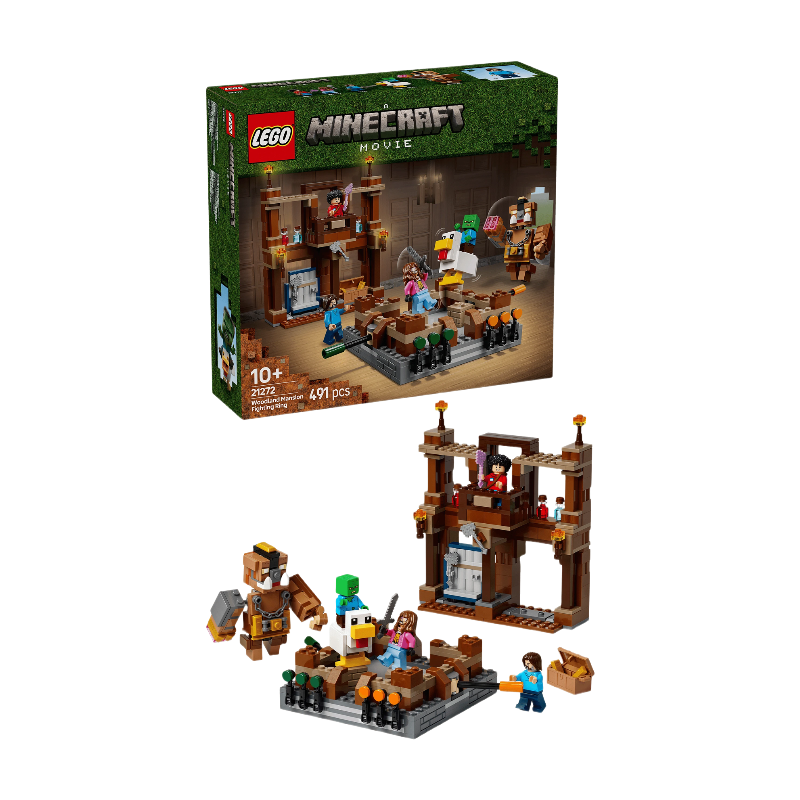 Minecraft 21272 Woodland Mansion Fighting Ring Set