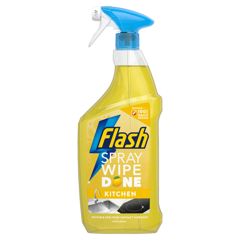 Spray Wipe Done Bright Crisp Lemon Cleaning Spray 800ml