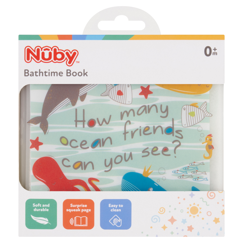 Nûby Bathtime Book 0+ Months