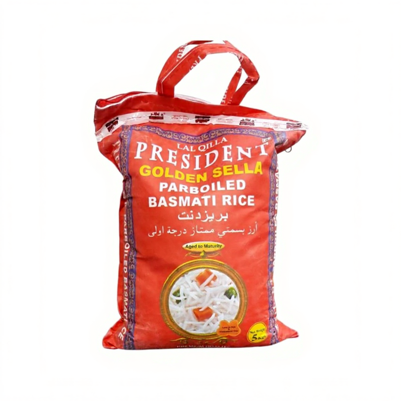 PRESIDENT Basmati Reis Golden Sella 5 kg