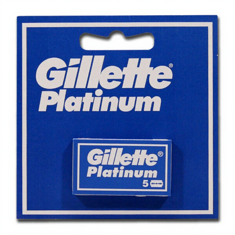 Gillette Lames de rasoir Platinum - 5 lames