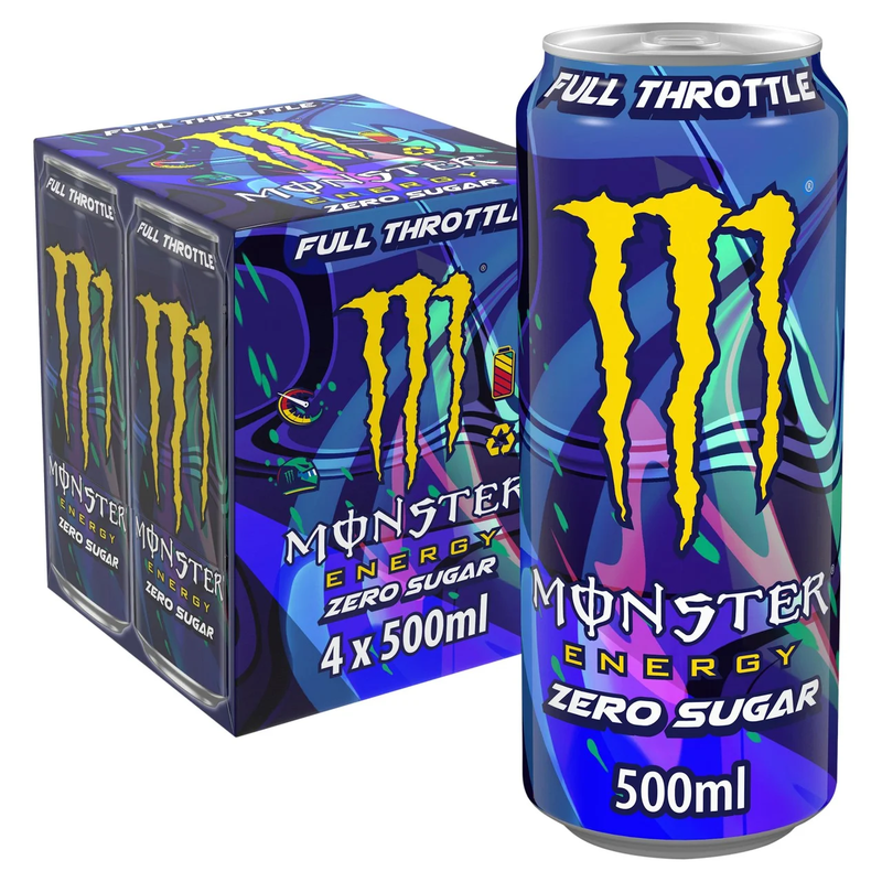 Zero Sugar Lewis Hamilton Energy Drink 4X500ml