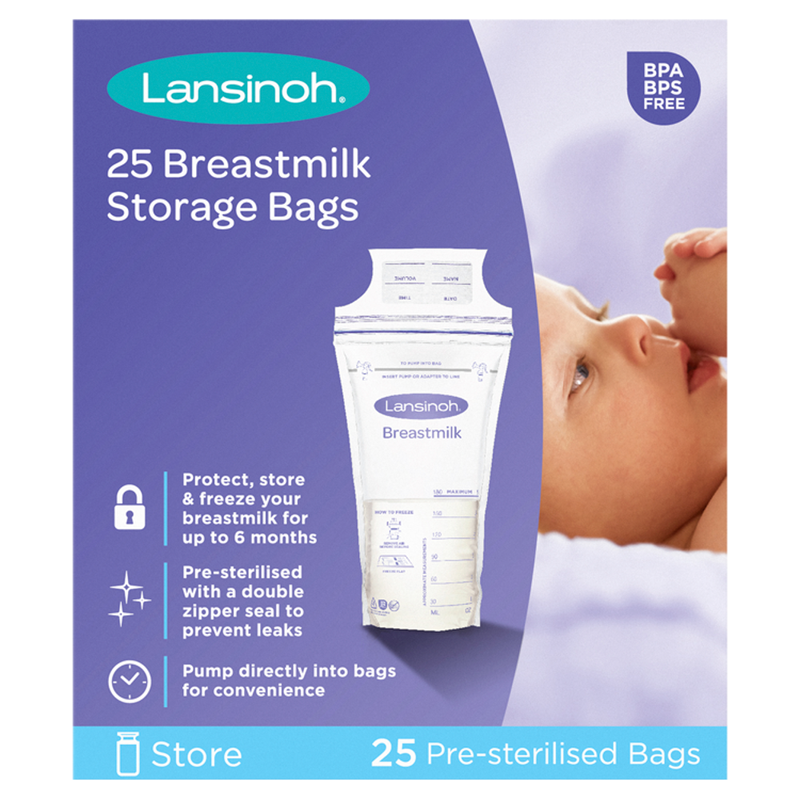 Breastmilk Storage Bags 25 Pack