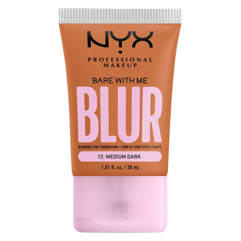 NYX Professional Makeup Bare With Me Blur Tint Foundation 12 Medium Dark 30ml