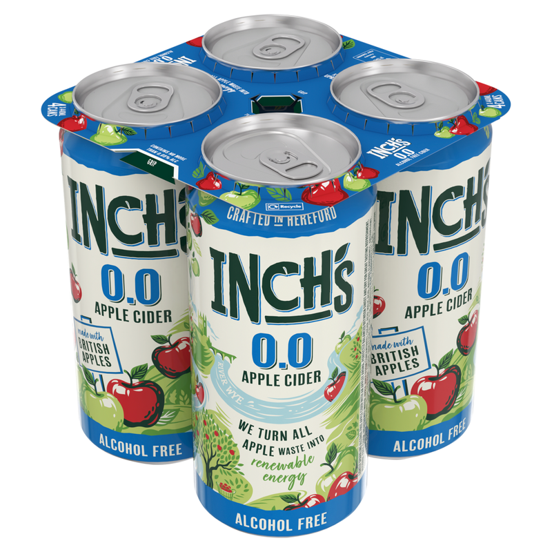 Inch's Light Cider 4 X 440Ml (Abv 0.0%)