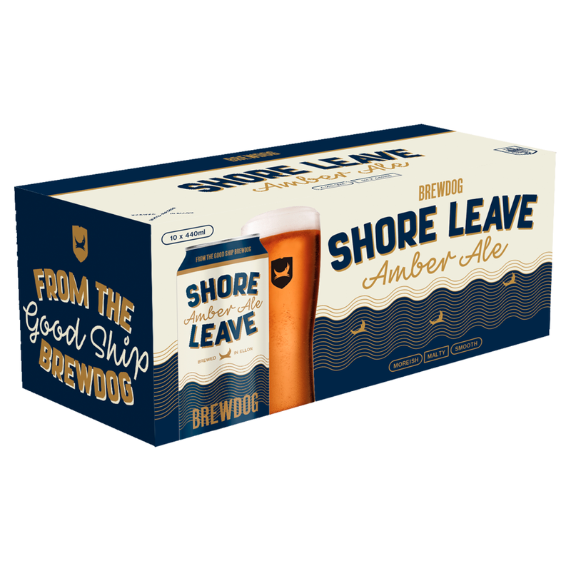 Shore Leave Amber Ale 10 X 440 ml